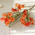 Miniatyrbilde 5 av 5: 1 stk. Kunstig Blomst Estetisk Høstdekorasjon DIY Australsk Farget Plommeblomst til Soverom Red