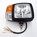 Miniatyrbillede 5 af 5: Universal LED Blinklys Indikator Arbejdslys Forlygter, til Traktor Trailer Gravemaskine Lastbil Venstre