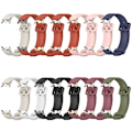 Miniatyrbild 4 av 5: Svart Mijobs Silikon Andningsbart Klockarmband kompatibelt med Xiaomi Mi Band 8