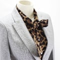 Miniatyrbilde 2 av 5: Dame falsk krage Avtakbar halv Leopard Print Knutet Skjorte Picture color