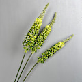 Miniatyrbilde 2 av 6: Kunstig Blomst Ridderspore Eremurus Ananas Arrangement Sett for Hjem Hotell Dekor yellow