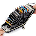 Miniatyrbild 4 av 5: Et, Rfid H Et, Nyckelring D Ow Zip H (vertikal 10 fack) black