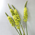 Miniatyrbilde 4 av 6: Kunstig Blomst Ridderspore Eremurus Ananas Arrangement Sett for Hjem Hotell Dekor red