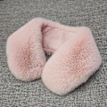 Miniatyrbilde 1 av 5: Dame falsk krage Avtakbar halvtykk Imitert Otter Korean pink