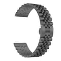 Miniatyrbillede 1 af 5: Sort Sort kompatibel med Huawei Watch 3 / 3 Pro Stållænke