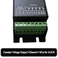 Miniatyrbild 3 av 5: 5-kanalsdekoder med RDM Digital Display Dimmer Driver PWM RGBCCT LED-kontroller LED-modul Lampa