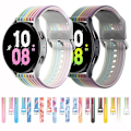 Miniatyrbild 4 av 4: Transparent Regnbåge Transparent Regnbåge Silikonarmband 20mm