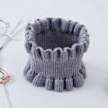 Miniatyrbilde 1 av 5: Dame falsk krage Avtakbar halv Cashmere Treøre Liten Light gray Average size