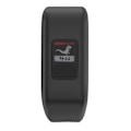 Miniatyrbillede 3 af 5: Sort Sort Silikonearmbånd kompatibelt med Garmin Vivofit Jr, Størrelse: Lille