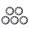 Pikkukuva 2 / 5: 7x5 kpl Kitaran Muttereita US CTS Potikoille ja Liittimille M8