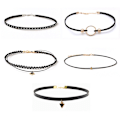 Miniatyrbilde 3 av 5: Dame falsk krage Avtakbar halv Choker / Halskjede Kombinasjon T suit 24-10 sets