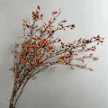 Miniatyrbillede 4 af 6: Kunstige efterårsgrene falske blade vilde kviste skovstil blomster Dead branches autumn leaves green