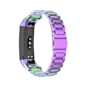 Miniatyrbillede 4 af 5: Farverigt stålurrem kompatibel med Huawei Honor Band 4 (crs-b19) kompatibel med Honor Band 4