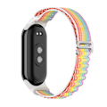 Miniatyrbilde 1 av 3: Fargerik Loop Nylon Klokkereim kompatibel med Xiaomi Mi Band 8