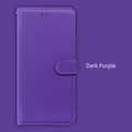 Etui til iPhone 13 Pro Mørk Lilla Lommebok med Kortholder Flip Magnetisk Eksklusivt