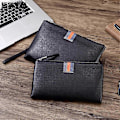 Miniatyrbilde 4 av 5: Herre Lær Casual Clutch Lær Smart Anti-tyveri & Anti-tapt Myntpung
