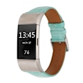 Miniatyrbild 2 av 4: Green Green kompatibel med Fitbit Charge 2 Läderarmband