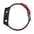 Miniatyrbillede 4 af 5: Rød Sort Rød Sort 22mm kompatibel med Xiaomi Haylou Rt Rs3 Ls04 / Ls05s Urrem