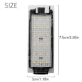 Miniatyrbilde 4 av 5: 2 stk. LED-nummerskiltlys for bil, for 2 2 3 Master