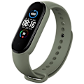 Miniatyrbillede 2 af 5: Armygrøn Armygrøn kompatibel med Xiaomi Mi Band 6 (ca8856) Silikone Urrem