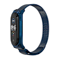 Miniatyrbilde 2 av 4: Blå Blå kompatibel med Xiaomi Mi Band 6 / 5 / 4 / 3 Rustfritt Stål Klokkereim