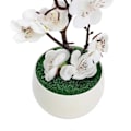 Miniatyrbillede 3 af 4: Simulerede potteplanter, falske blomster, bonsai, simulerede vintersødgrene, bonsai, simulerede blommeblomster, kunstige blomster White