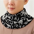 Miniatyrbilde 4 av 4: Dame falsk krage Avtakbar halv Allsidig Cervical Support S006