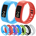 Miniatyrbillede 5 af 5: Grøn Grøn Smart Watch Silikone Urrem kompatibel med Garmin Vivofit 1