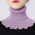 Miniatyrbilde 5 av 5: Dame falsk krage Bandana middelaldrende og eldre cervikal Single Black (short) one size