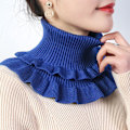 Miniatyrbilde 4 av 5: Falsk krage for kvinner, Cervical Spine Fashion All-Match Pullove Rose Red [thickened warm]]