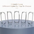 Miniatyrbilde 3 av 5: Sort Sort Sort Sort kompatibel med Xiaomi Mi Band 6/5/4/3 Silikonrem pluss etui