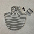 Miniatyrbilde 1 av 5: Dame falsk krage Avtakbar halv 'S Varmt skjerf Bunn Sh White Stripes Average size