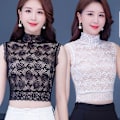 Miniatyrbilde 3 av 5: Dame falsk krage Høst Vinter Vill Mote Pullover En Rose white【 3089]] 45-55kg