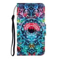 Fodral för iPhone 14 Mandala Tecknat Tryck Plånbok med Korthållare Flip