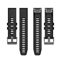 Miniatyrbilde 5 av 5: Mørkegrønn Silikonklokkereim kompatibel med Garmin Fenix 7s Solar