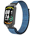 Miniatyrbilde 1 av 5: Grape Purple PC-deksel + Nylon Loop-stropp kompatibel med Xiaomi Mi Band 7 Pro