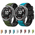 Miniatyrbillede 3 af 5: Lime   Sort Lime   Sort Silikone Sportsurrem kompatibel med Garmin Approach S62