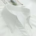 Miniatyrbilde 3 av 4: Dame falsk krage Avtakbar halv Enkel stil Moteplagg White