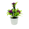 Miniatyrbild 5 av 10: Konstgjorda Lotusblad: Set med 5 Små Krukväxter Bonsai för Utomhus- eller Inomhusdekoration – Perfekt för Yellow Height 18CM*Width 11CM