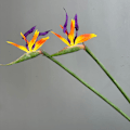 Pikkukuva 4 / 6: Suuri Laadukas Keino Paratiisilinnunkukka Kodin Sisustukseen ja Häärekvisiitaksi Soft gel bird of paradise orange