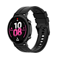 Pikkukuva 5 / 5: Musta Musta yhteensopiva Huawei Watch Gt 2 42mm kellonrannekkeen kanssa mustalla soljella