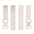 Pikkukuva 2 / 5: Moon White Moon White yhteensopiva Fitbit Charge 5 silikonirannekkeen S-koon kanssa