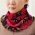 Miniatyrbilde 1 av 4: Dame falsk krage Avtakbar halv Allsidig Cervical Support S006