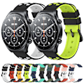 Miniatyrbillede 3 af 5: Tofarvet silikone urrem kompatibel med Xiaomi MI Watch S1