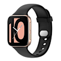 Miniatyrbillede 1 af 5: Sort Sort kompatibel med Oppo Watch 46mm Rem