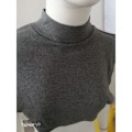 Miniatyrbilde 5 av 5: Dame falsk krage Avtakbar halv Universal med Genser Ant Dark gray