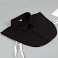Miniatyrbilde 1 av 5: Falsk krage for kvinner, fritid, profesjonell V-bokstavdekorasjon Black pointed collar 40 size 175/92A