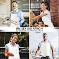 Pikkukuva 4 / 5: Utopia Kitchen 2 kpl Säädettävä Ruokalappuesiliina 2 Taskulla