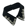 Miniatyrbilde 1 av 5: Dame falsk krage Avtakbar halv Koreansk-stil Chiffon All-M 7*42 Black ZM201604001