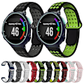 Miniatyrbillede 2 af 4: Grå Sort Grå Sort Silikone Urrem kompatibel med Garmin erunner 735 / 735xt